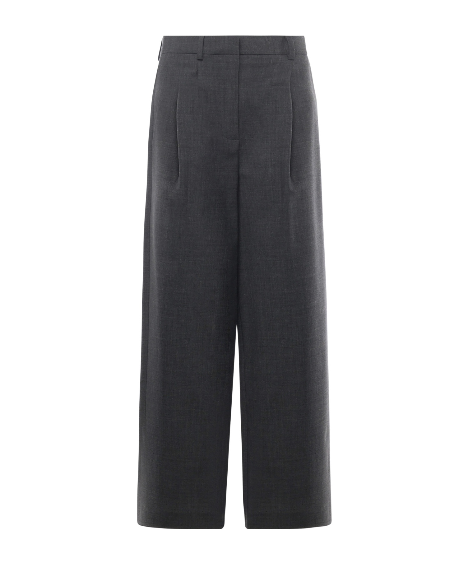 Ottod'ame Straight-leg Casual Pants In Black