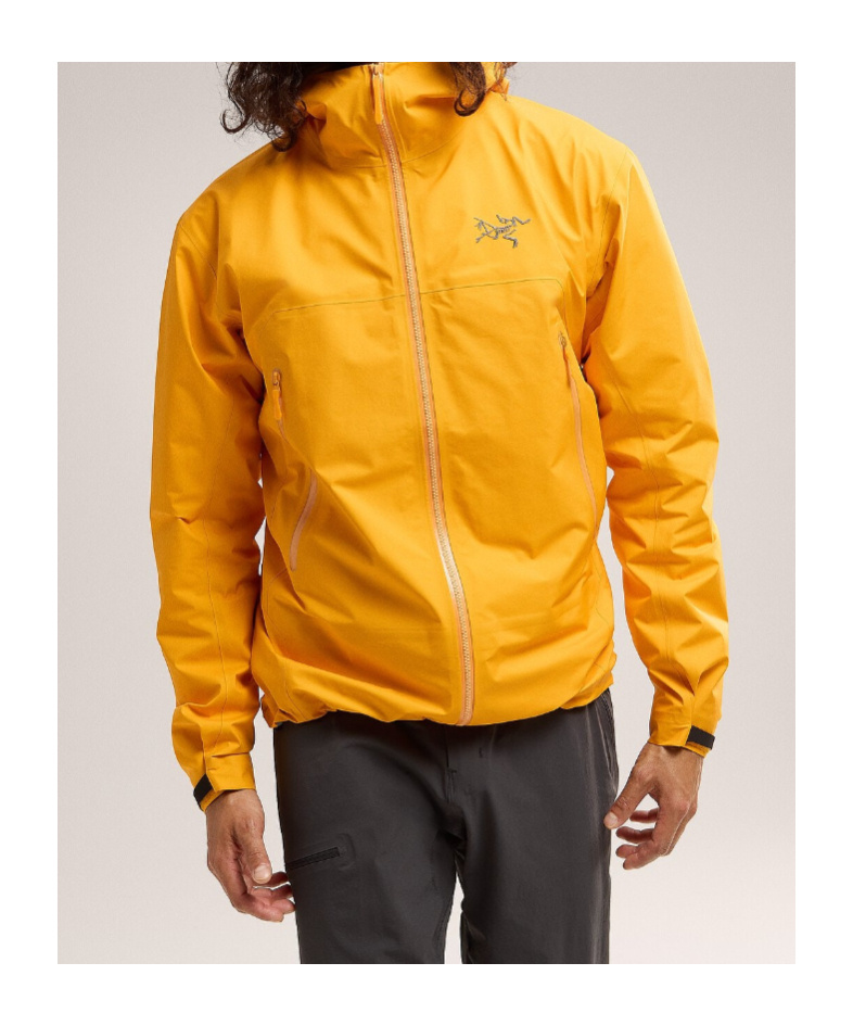 Arc'teryx Beta Gore-tex Zipper Casual Jacket In Yellow
