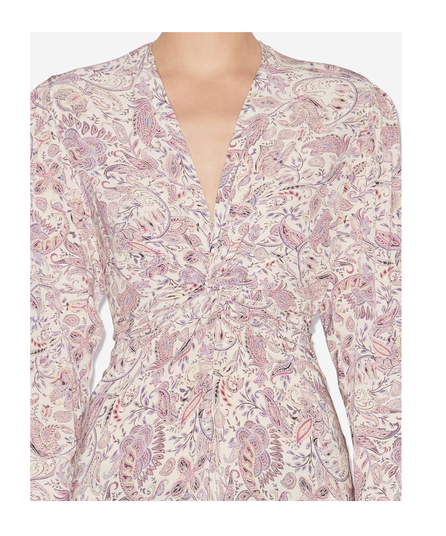 Isabel Marant Étoile Zeliha Midi Dress In Pink
