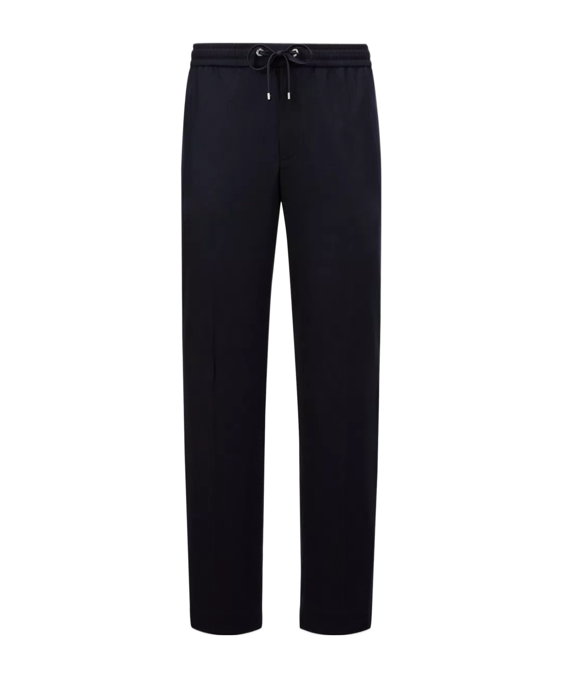 Moncler Cotton Trousers In Blue
