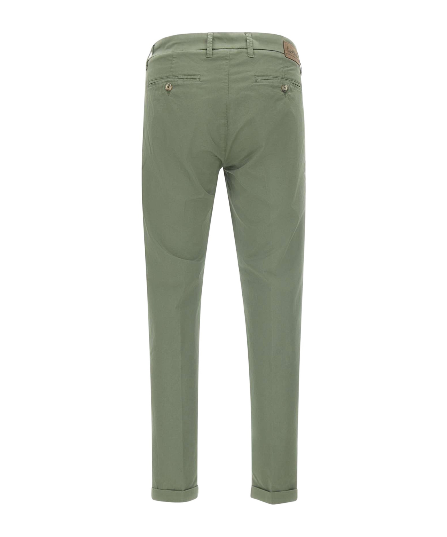 Re-hash Belt-loop Casual Pants In Green