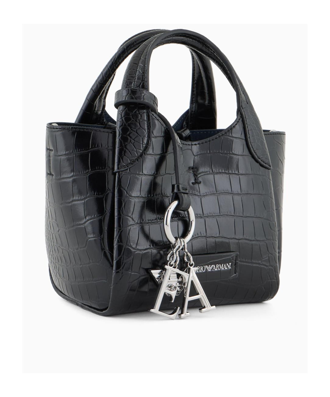 EMPORIO ARMANI LOGO-CHARM TOTE BAG