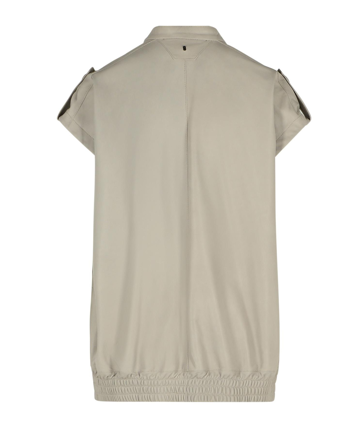 Salvatore Santoro Grey Leather Jacket In Gray