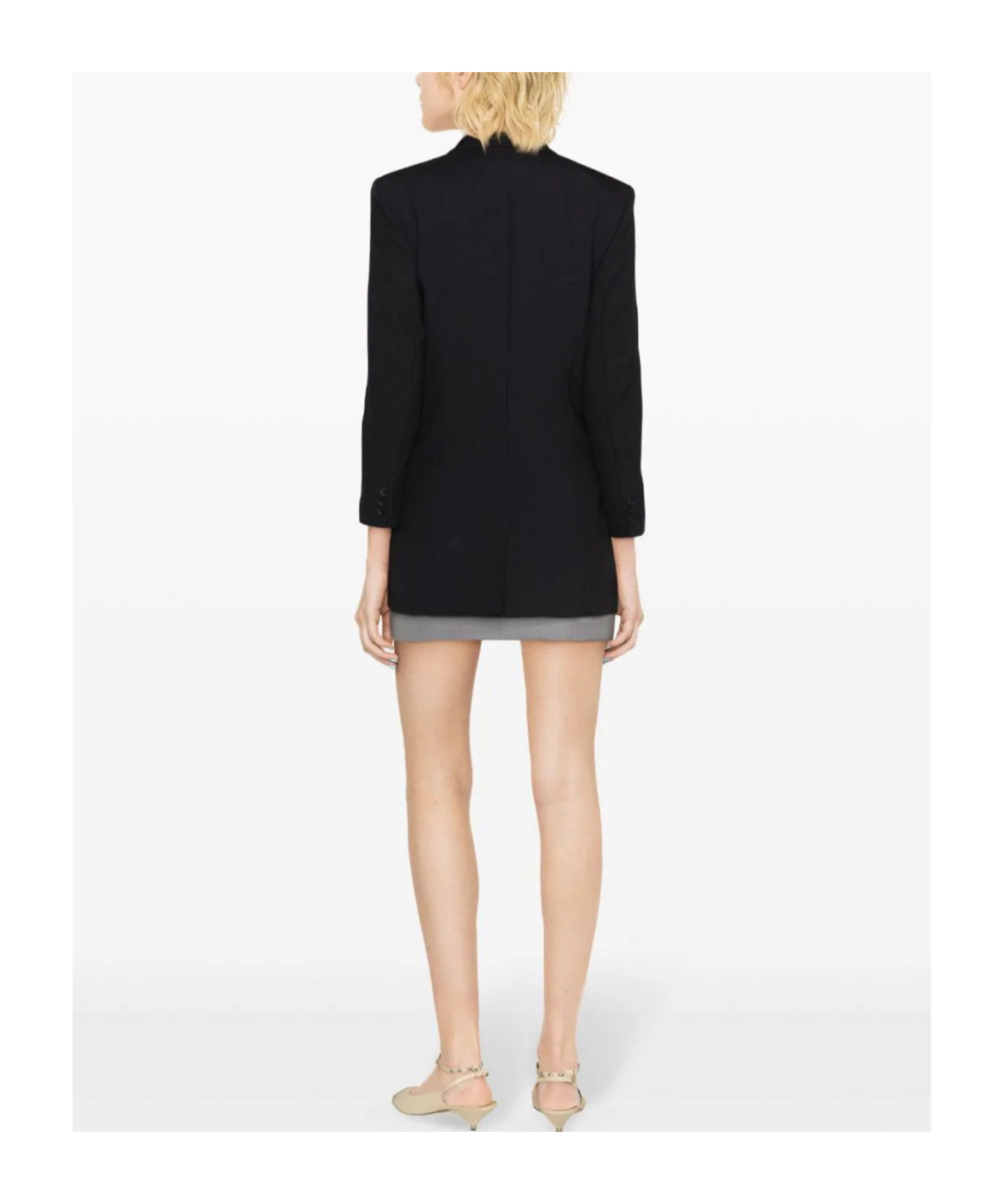 Isabel Marant Long Sleeved Suit Jacket In Black