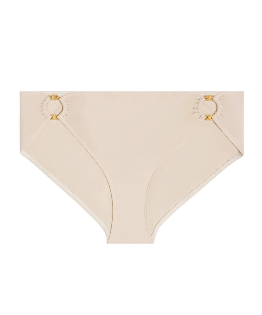 Celine Triomphe Swimming Trunks In Desert-colored
