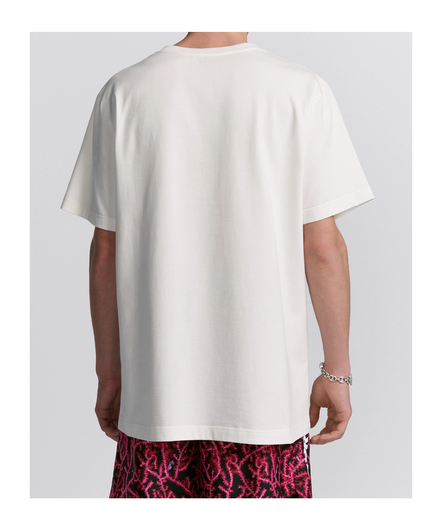 Dior Logo Short-sleeved T-shirt In White