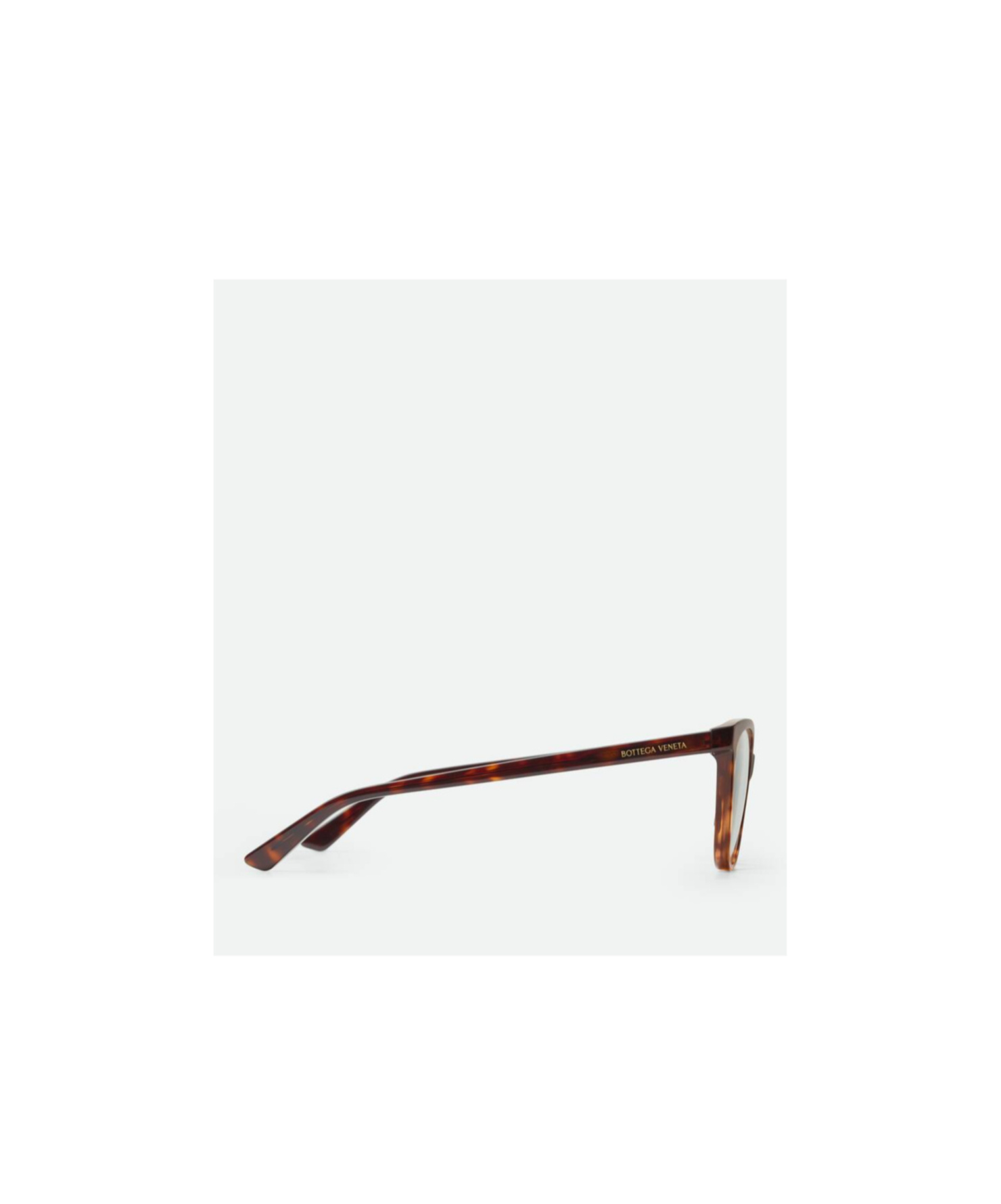 Bottega Veneta Cat Eye Frame Plain Glasses In White