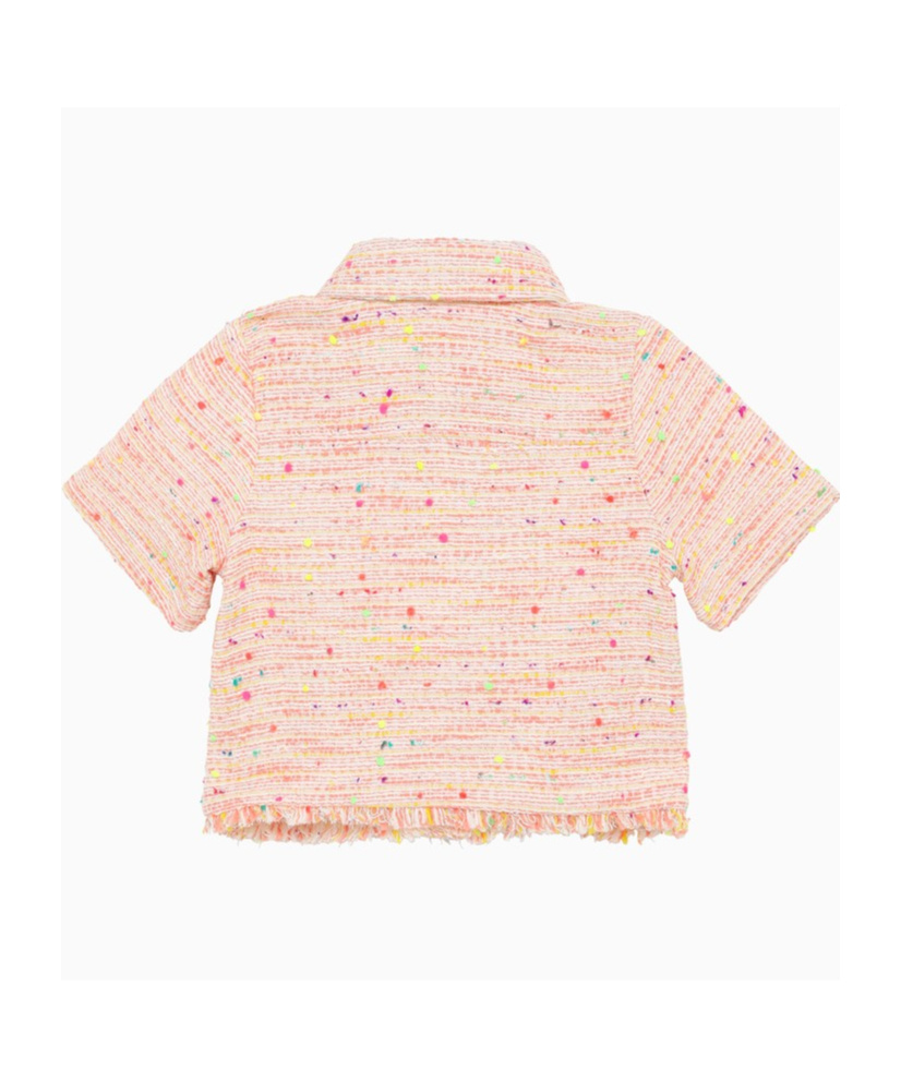 Givenchy Pink Multicoloured Cotton Blend Shirt In Pink