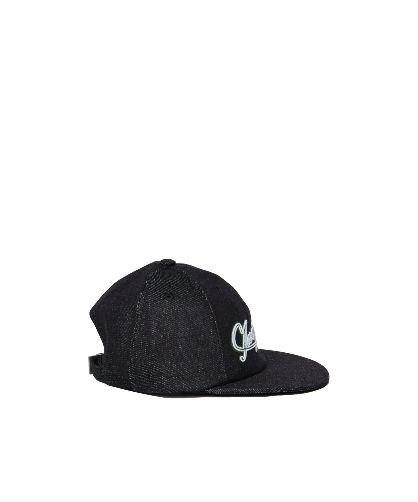 Jacquemus Logo Embroidered Hat In Black