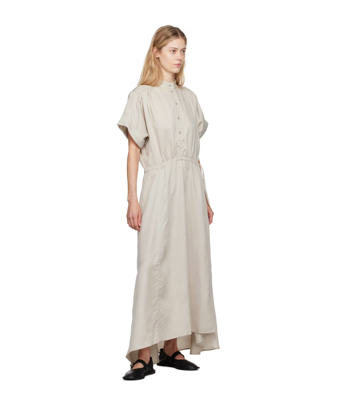 Isabel Marant Étoile Valencia Waist Dress In White