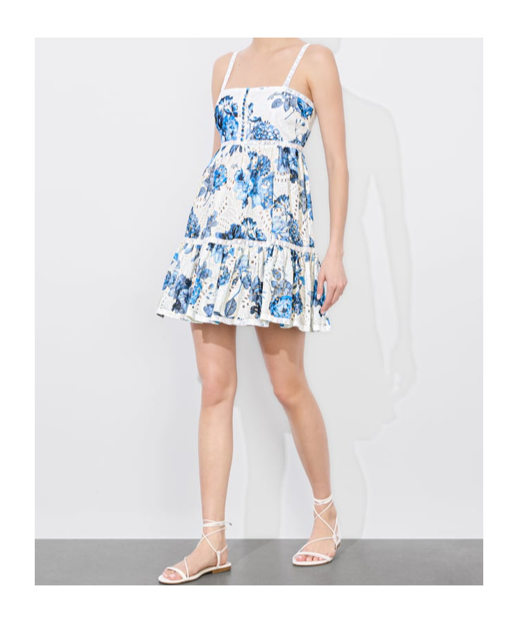 Alice And Olivia Fallon Mini Dress
