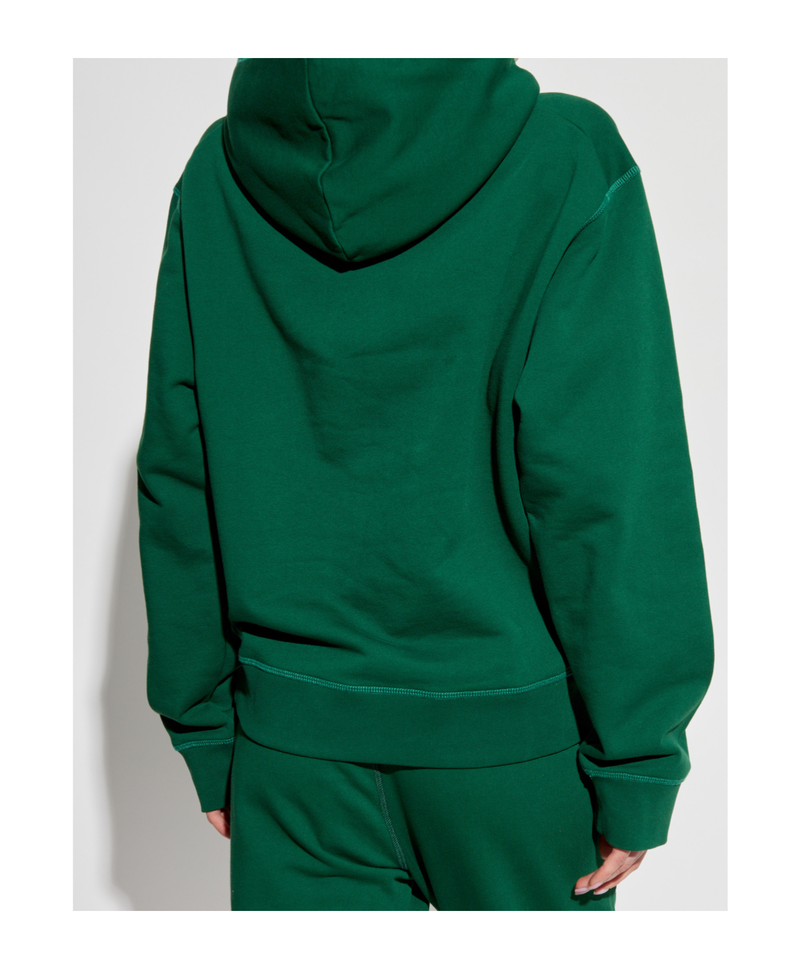 Dsquared2 Printed Hoodie In Green