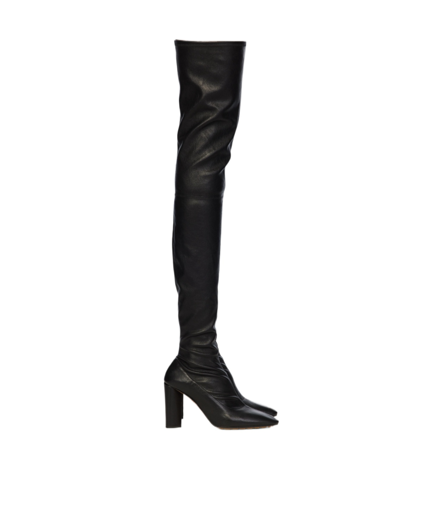 Bottega Veneta Tripod Knee-high Boots In Black