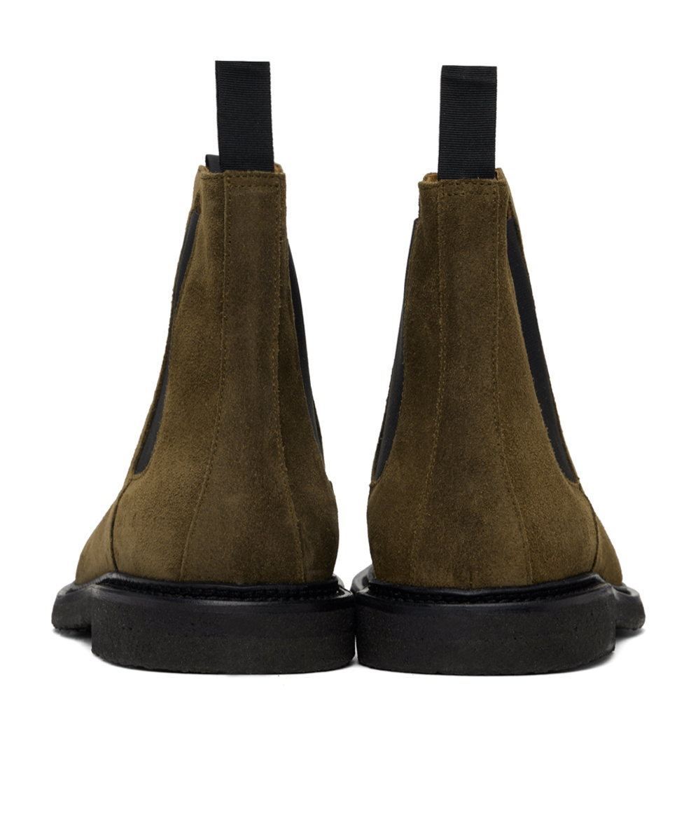 Common Projects Elastic Side Stitching Boots In Black