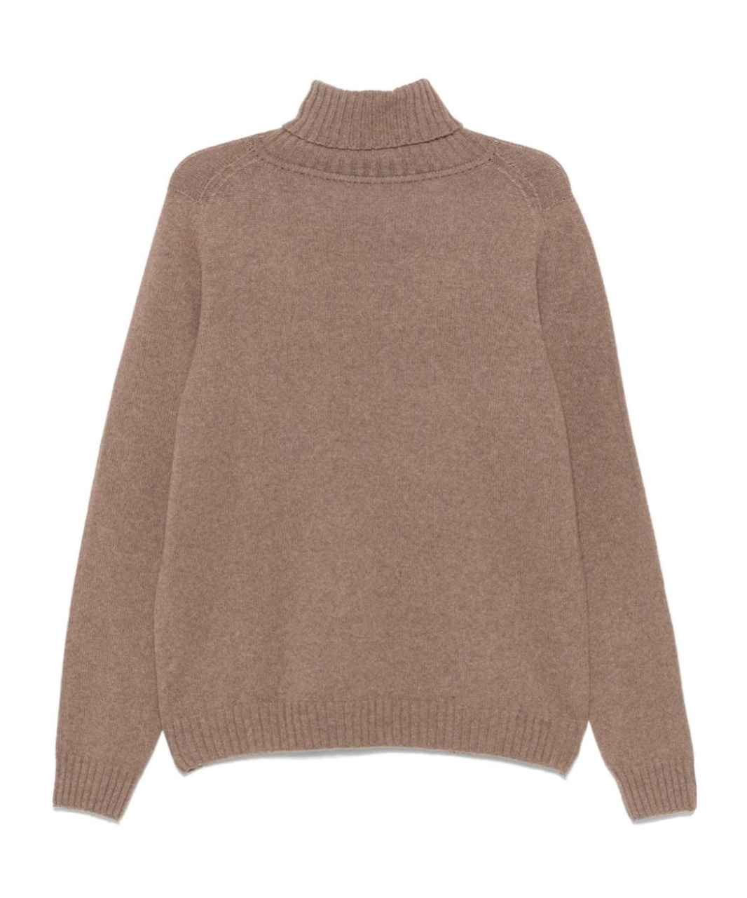 John Smedley Faisal Wool Blend Turtleneck Sweater In Brown