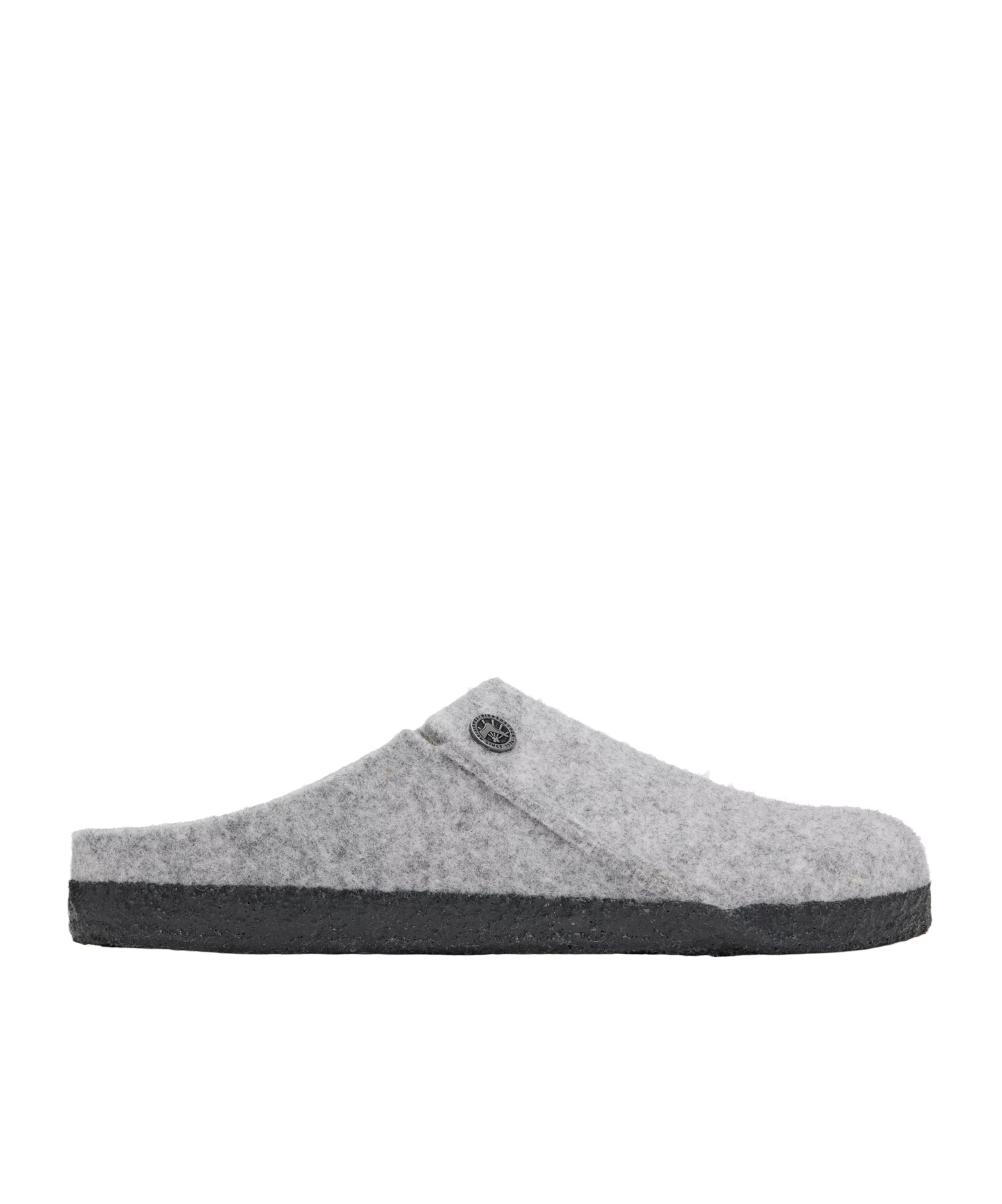 Birkenstock Zermatt Shearling Wz Womens Lined Slippers Colour: Light Grey Felt, Size: 3 / 36