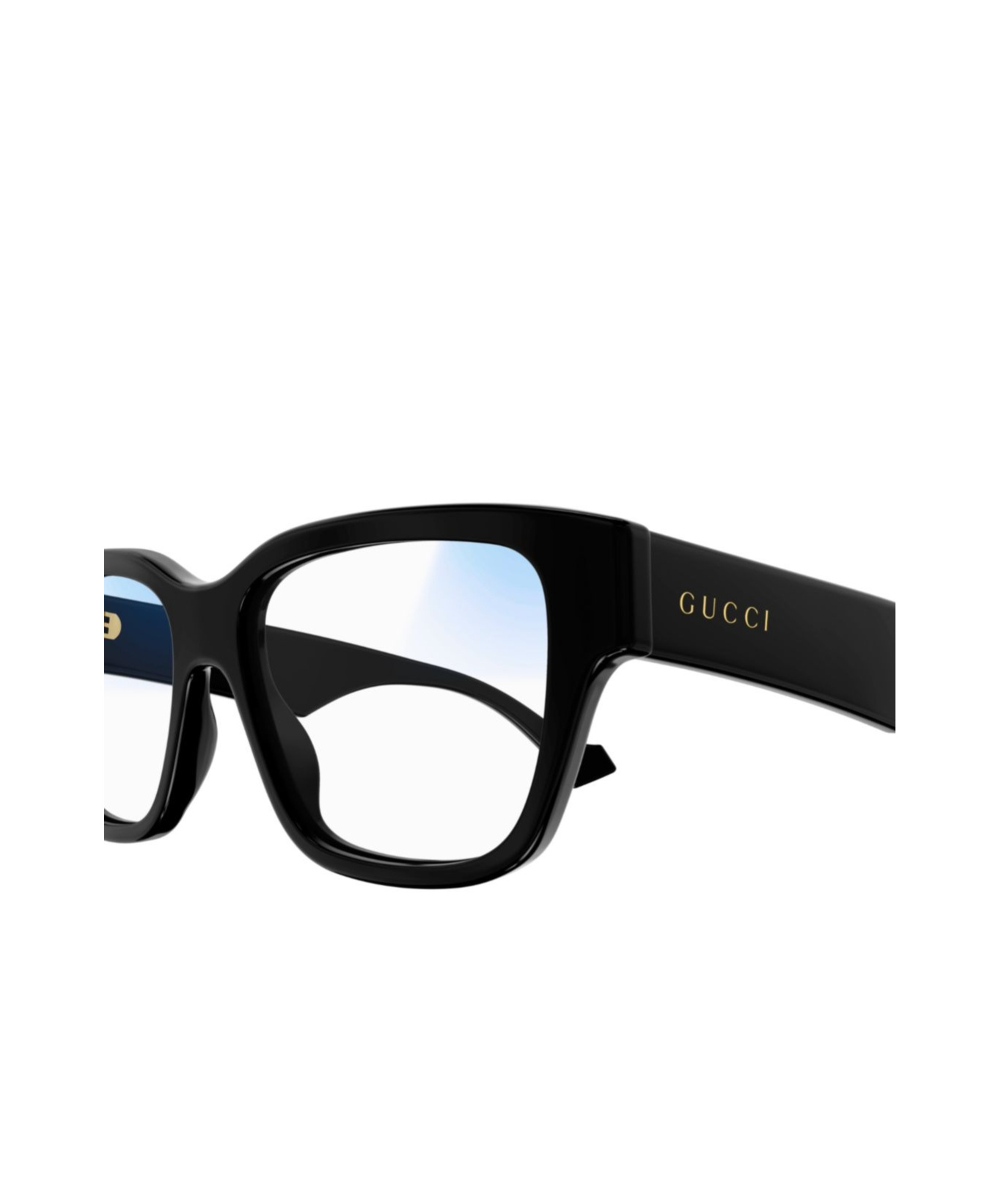Gucci Eyewear Square Frame Glasses In Black