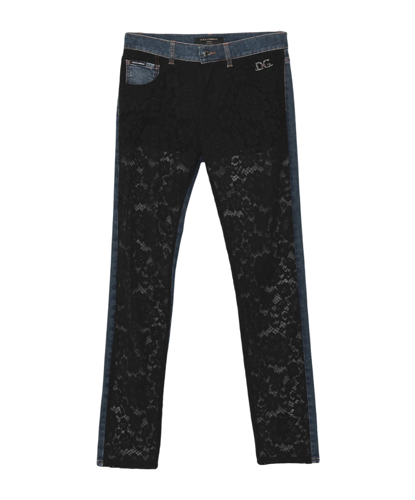 Dolce & Gabbana Mid-rise Jeans In Blue