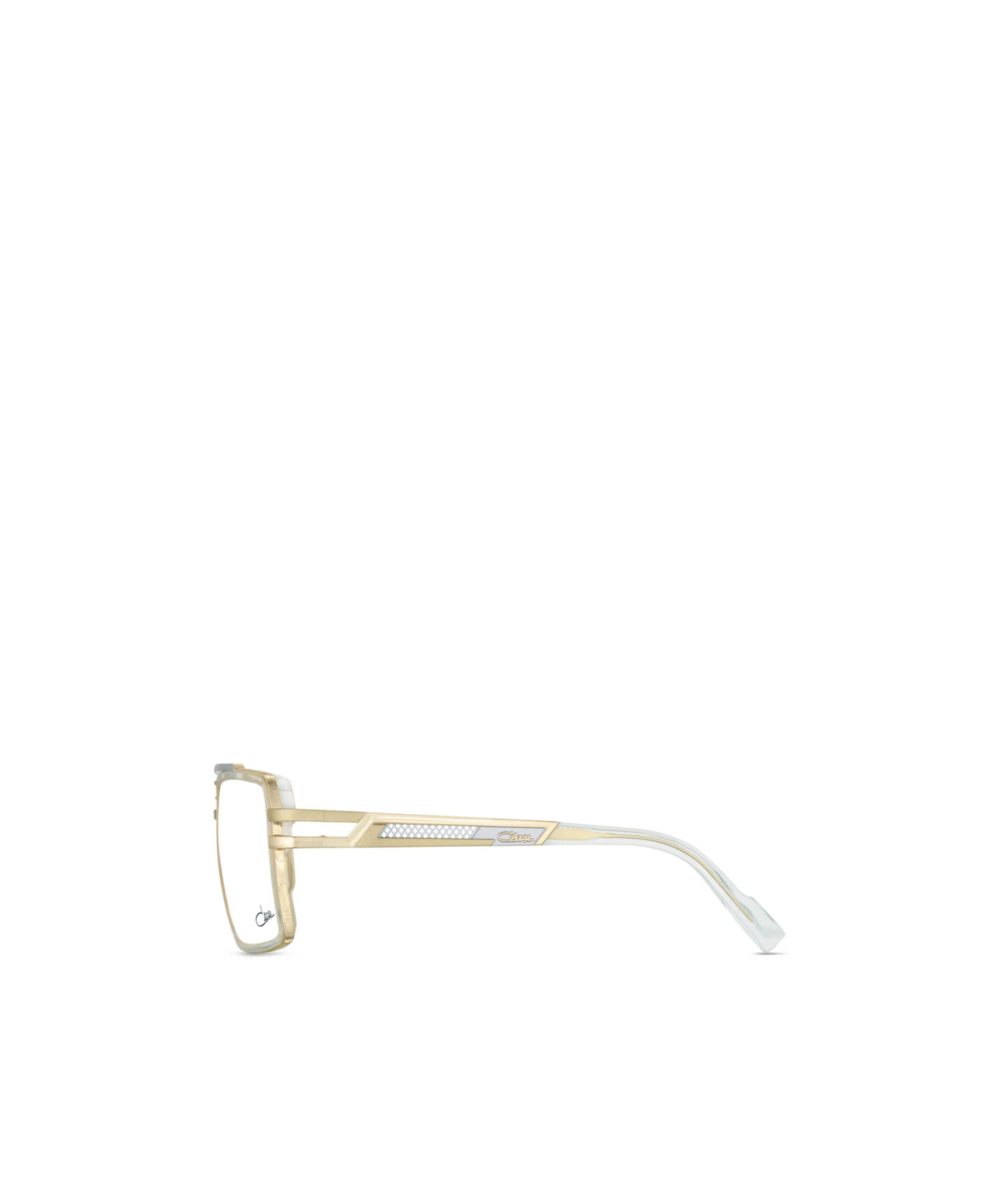 Cazal Geometric Flat Mirror In White