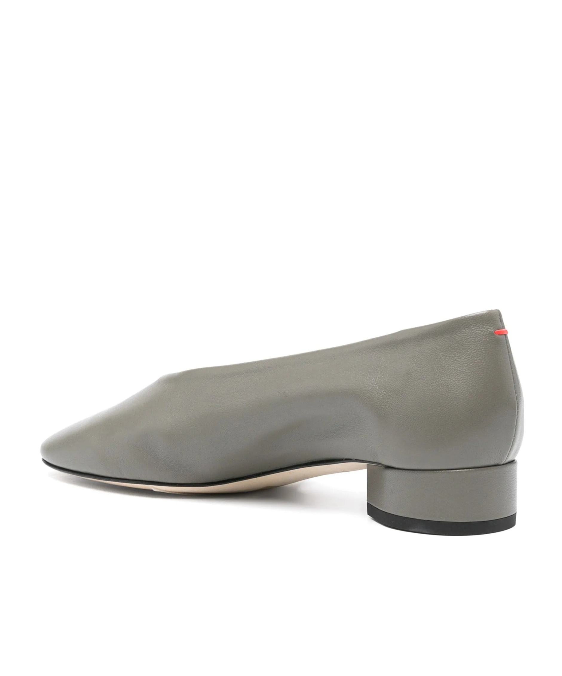 Aeyde Leather Pumps In Gray