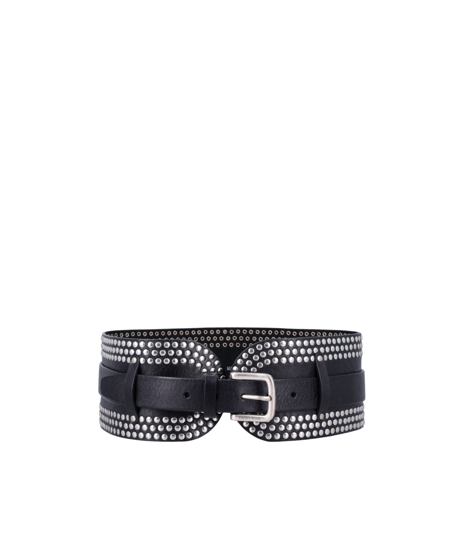 Golden Goose Adjustable Waist Belt In Black