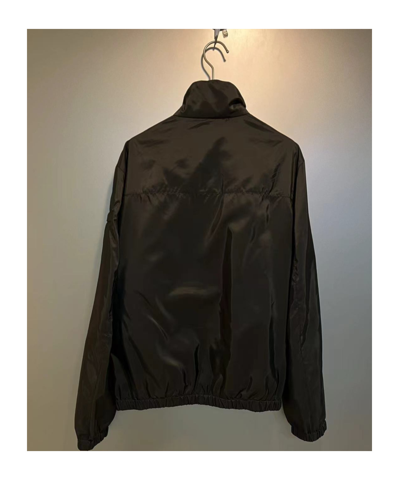 Prada Long Sleeve Casual Jacket In Brown