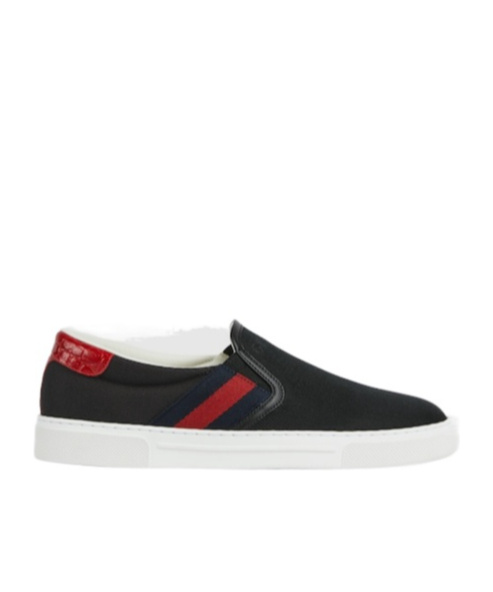 Gucci Men's Ace Slip-on Sneaker In Black
