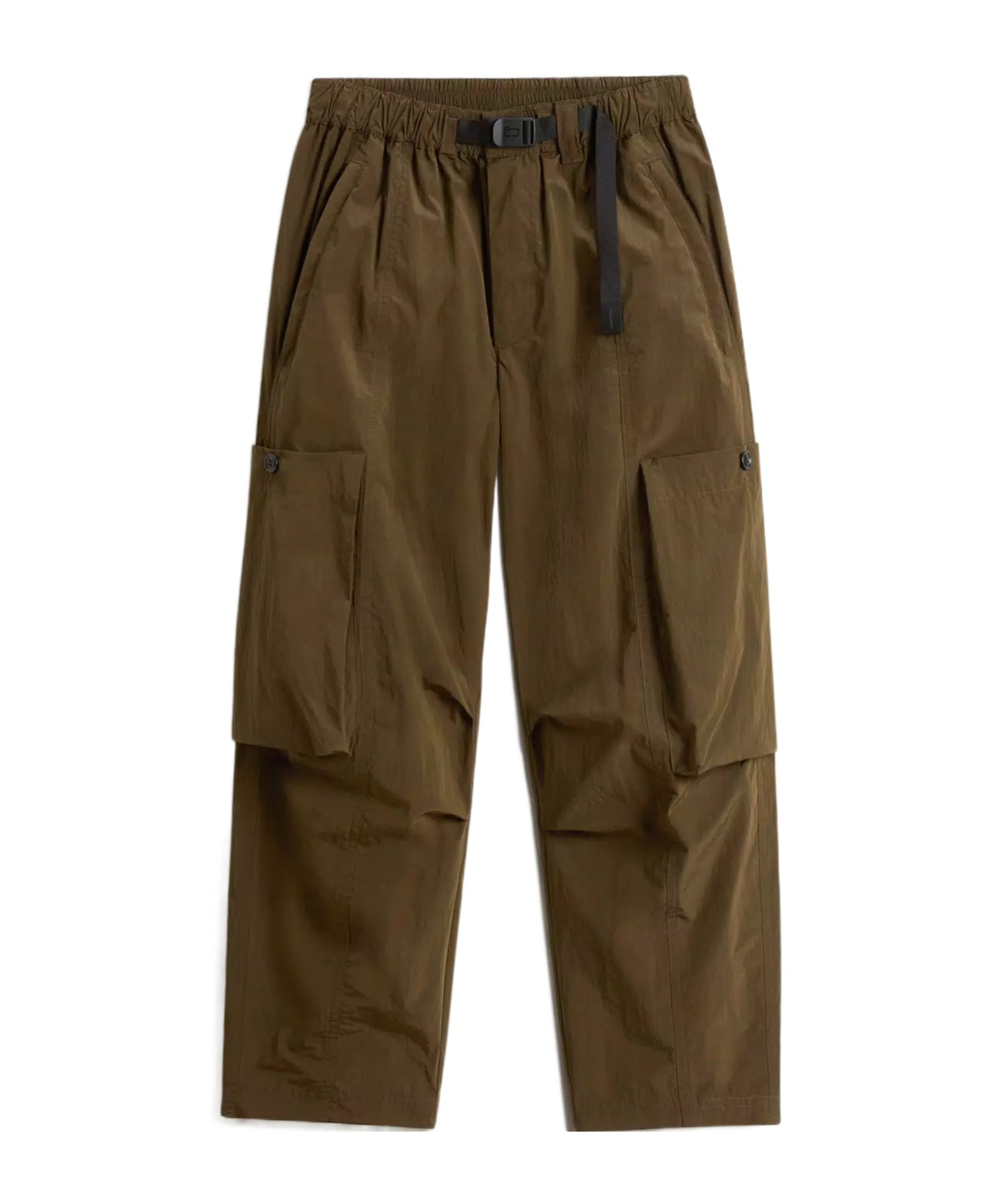Woolrich Belt Casual Pants In Green