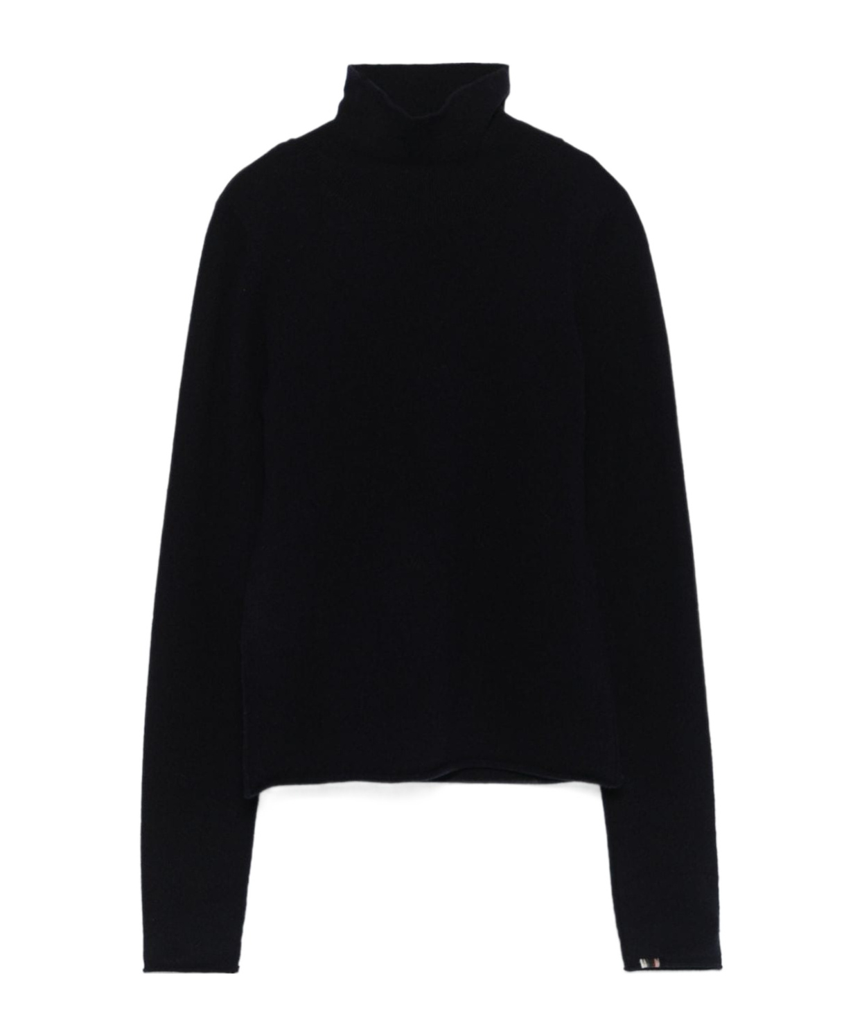 Extreme Cashmere Long-sleeved Sweater In Black