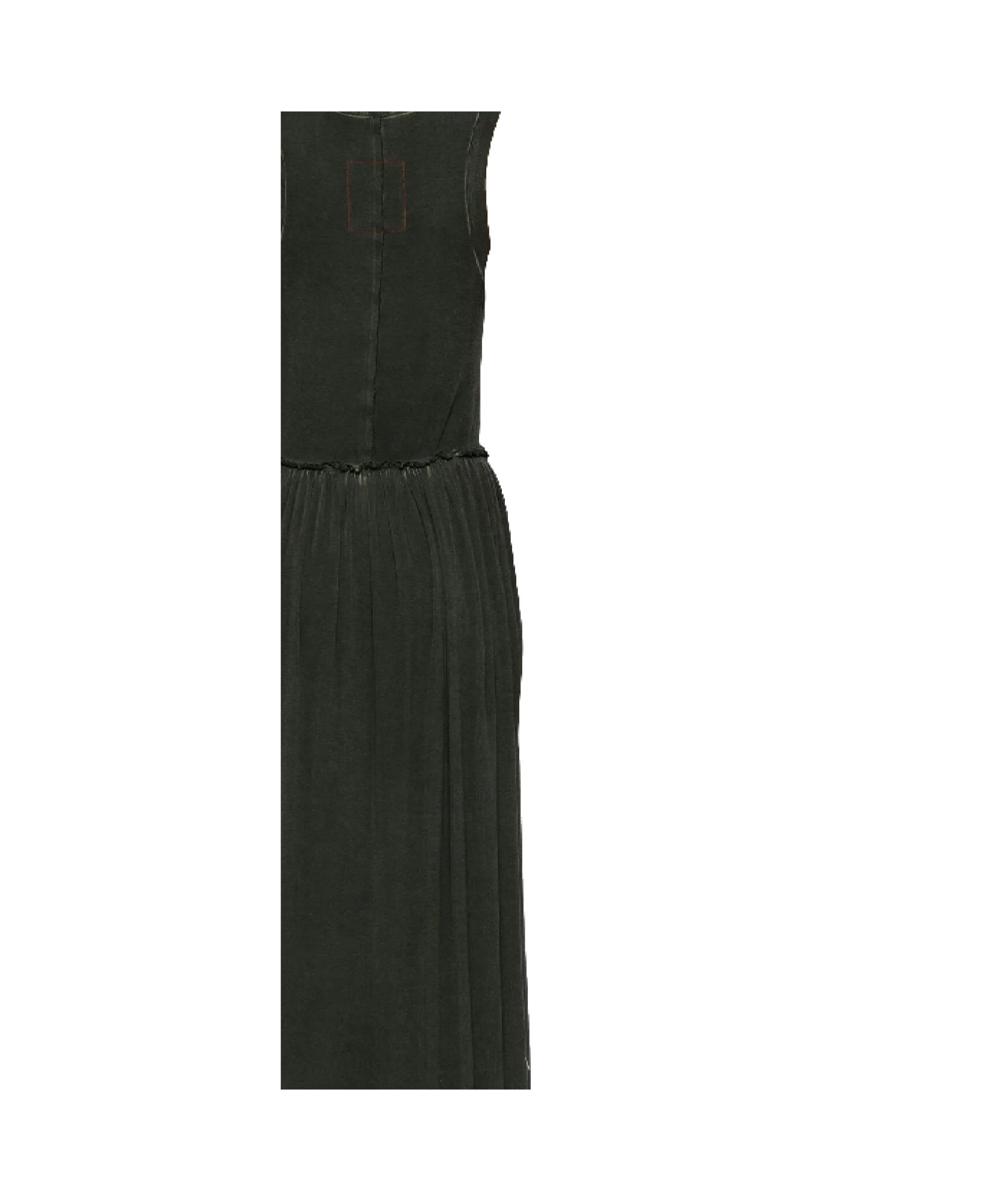 Shop Uma Wang Sleeveless Dress In Green