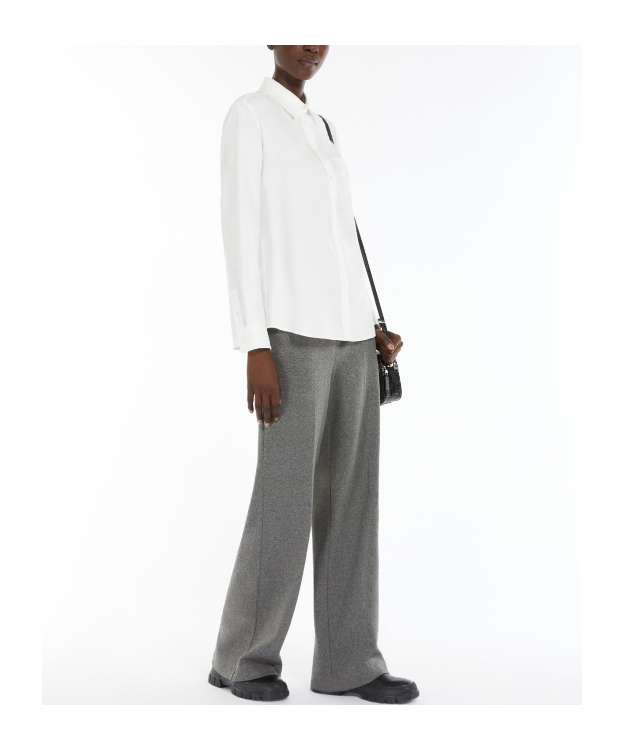 Weekend Max Mara Almina Buttoned Shirt In White