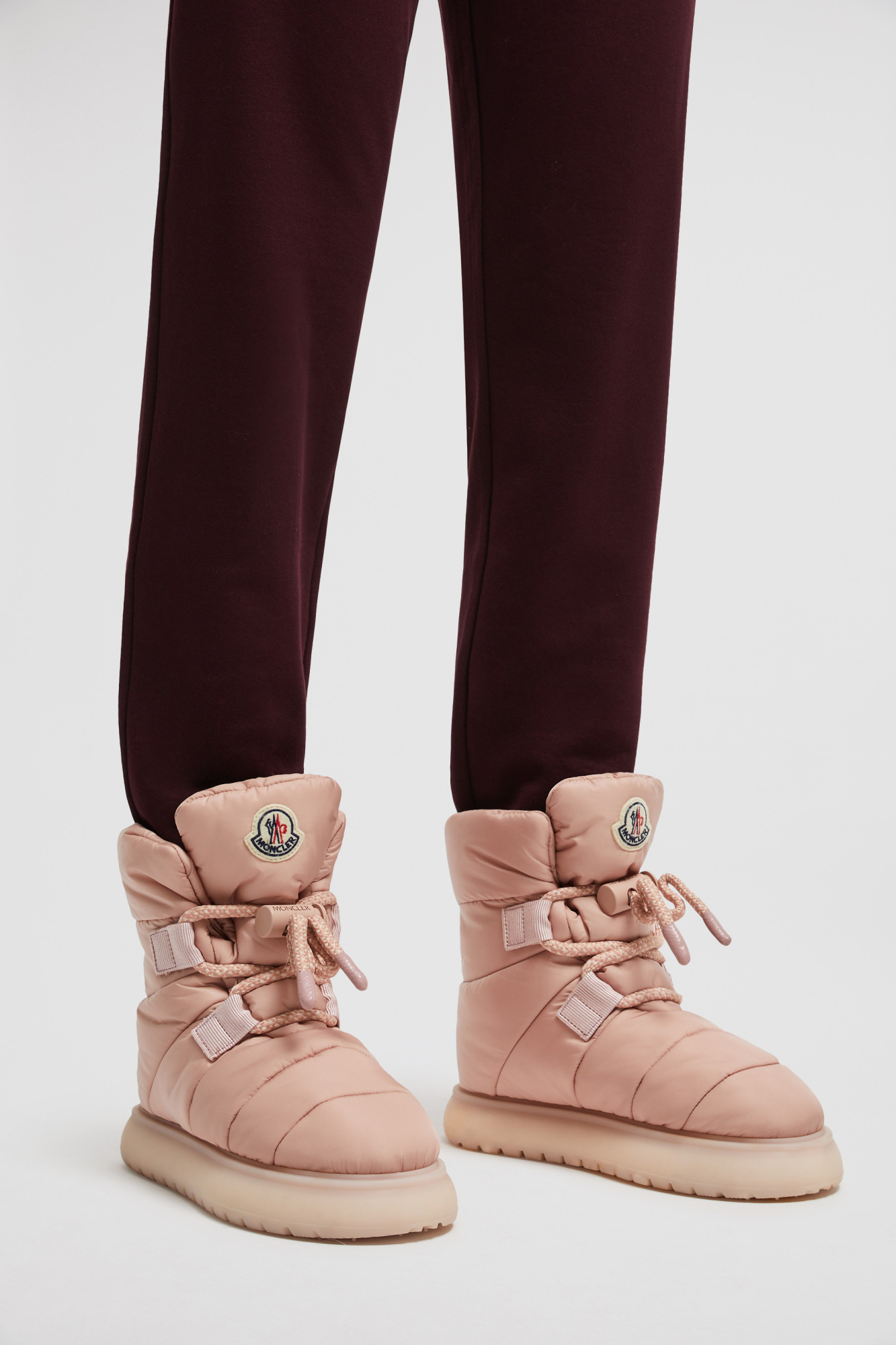 Moncler Gaia Snow Boot In Pink