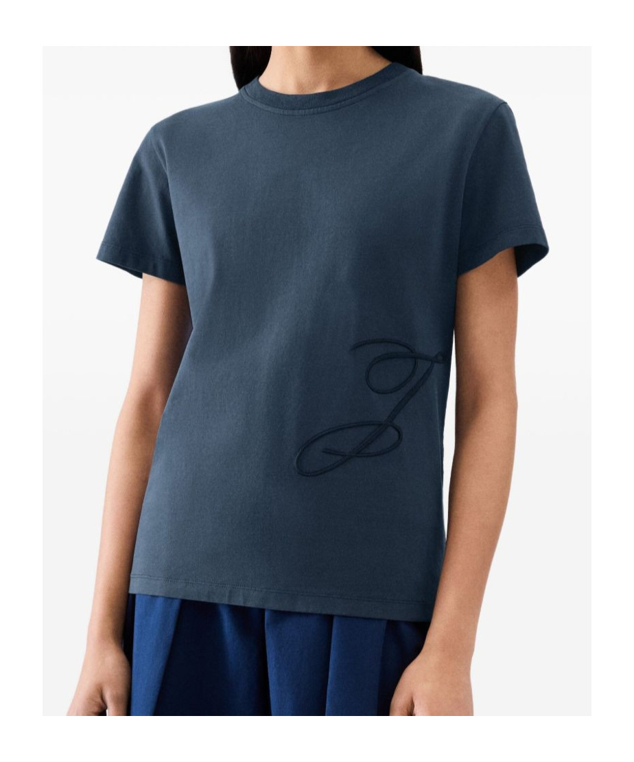 Jacquemus Short-sleeved T-shirt In Blue