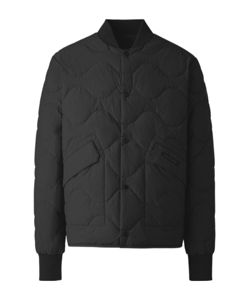 Canada Goose Double-sided Quilted Down Jacket In Black