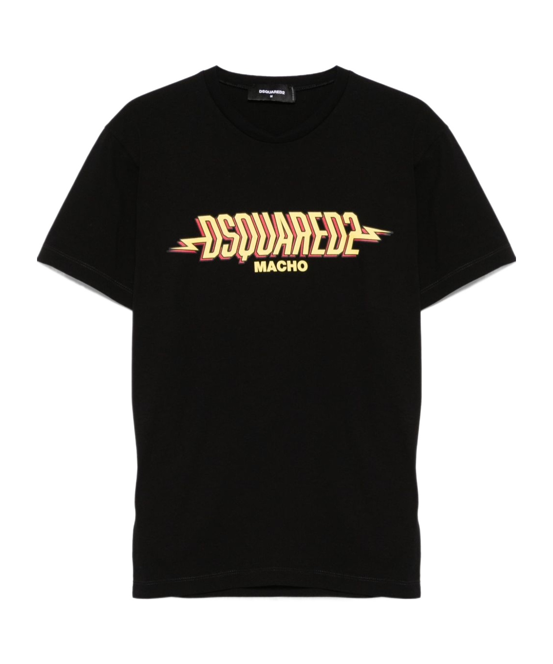 Dsquared2 Macho T-shirt In Black