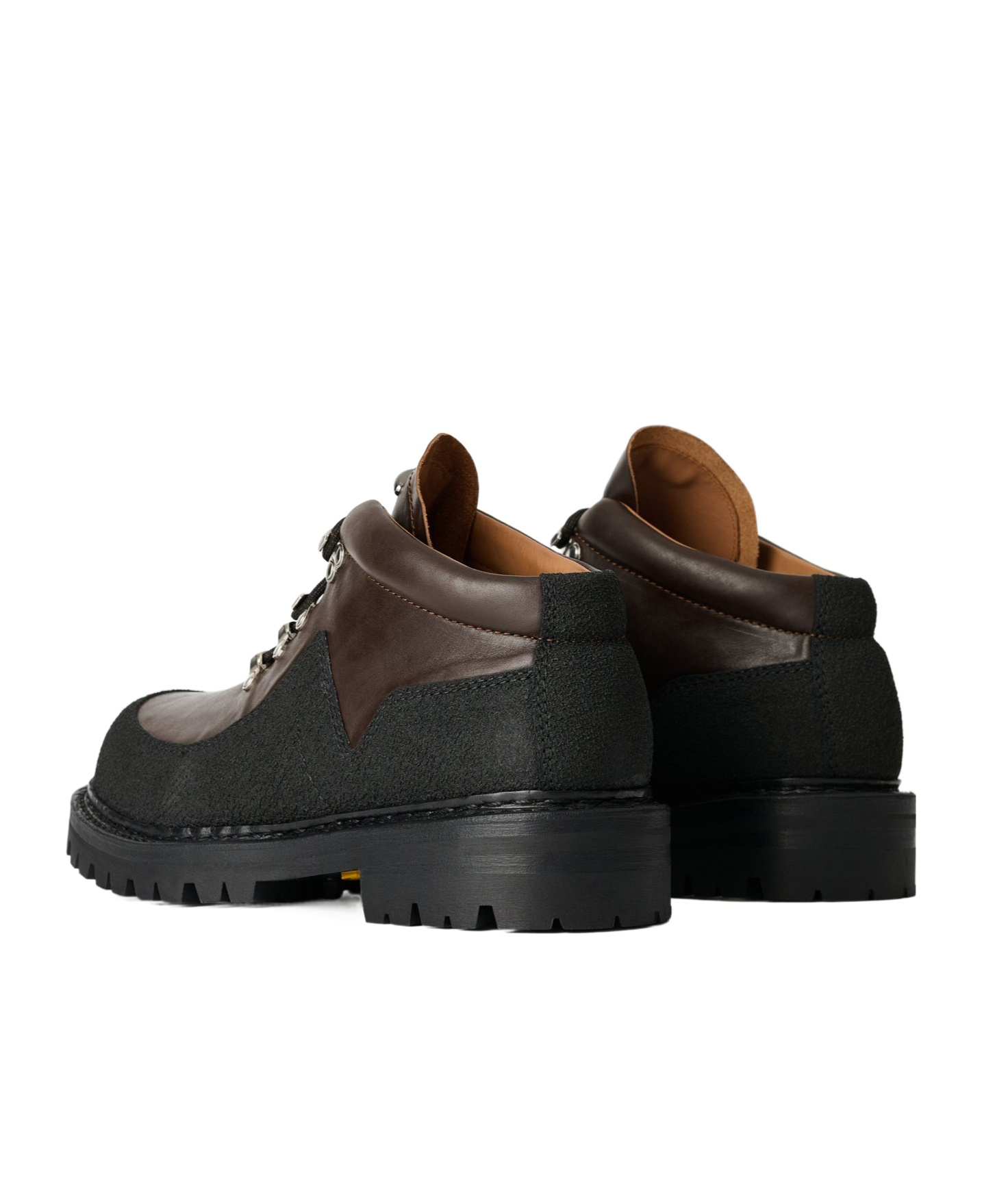 Our Legacy Ankle Boots With Round Toe And Lug Sole In Black