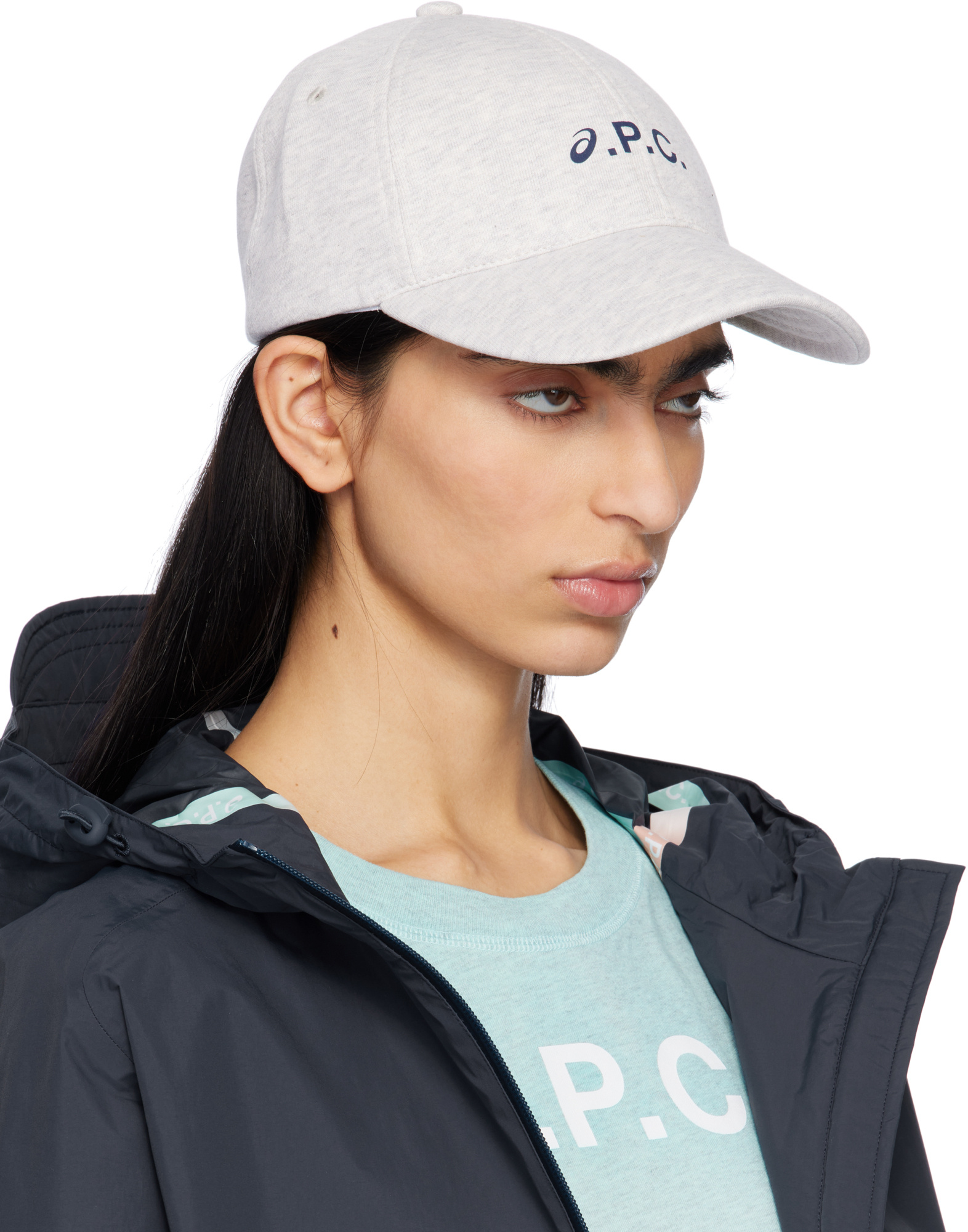 Apc A.p.c. X Asics Charlie Baseball Cap In White