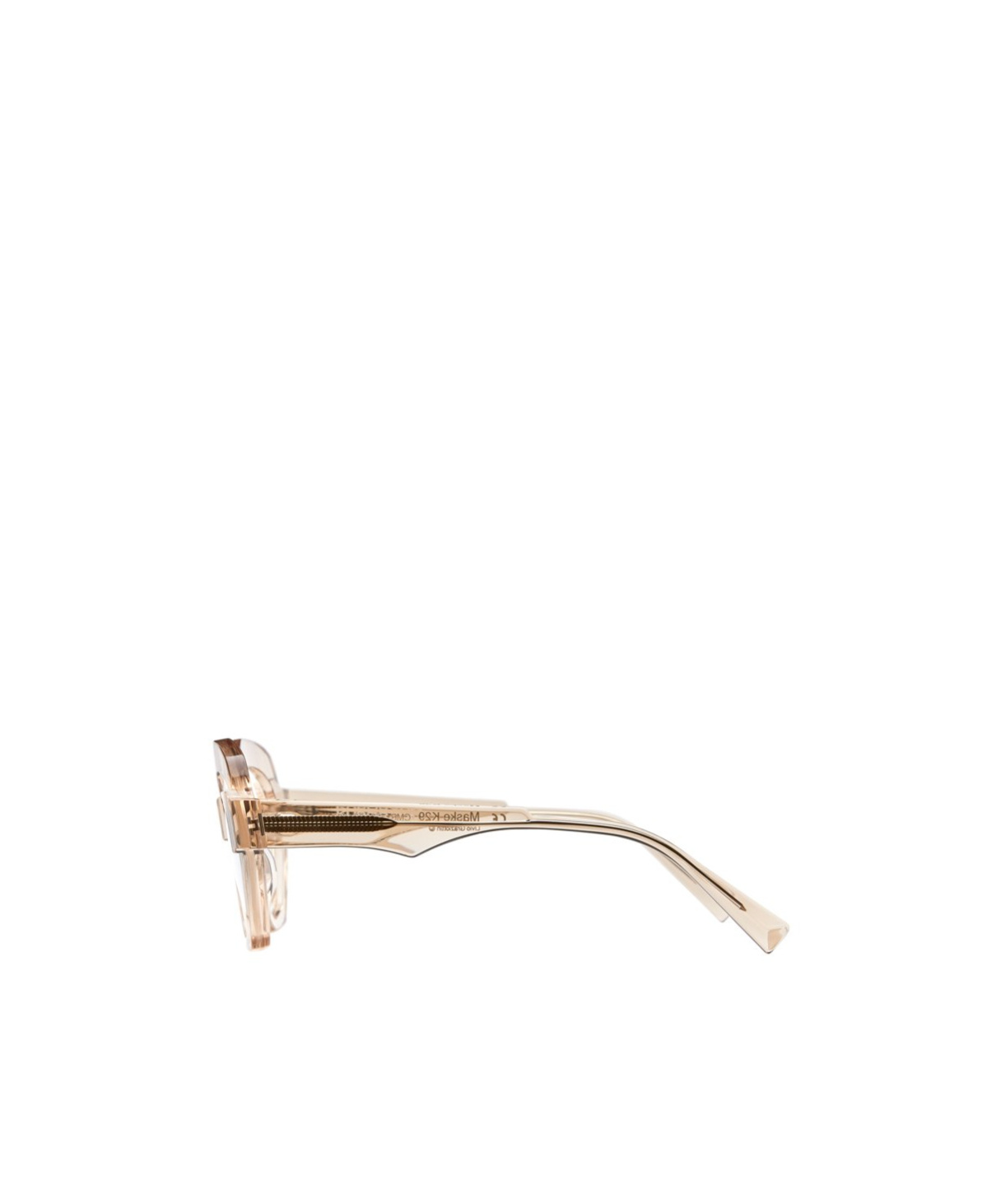 Kuboraum Full Frame Plain Mirror In Nude