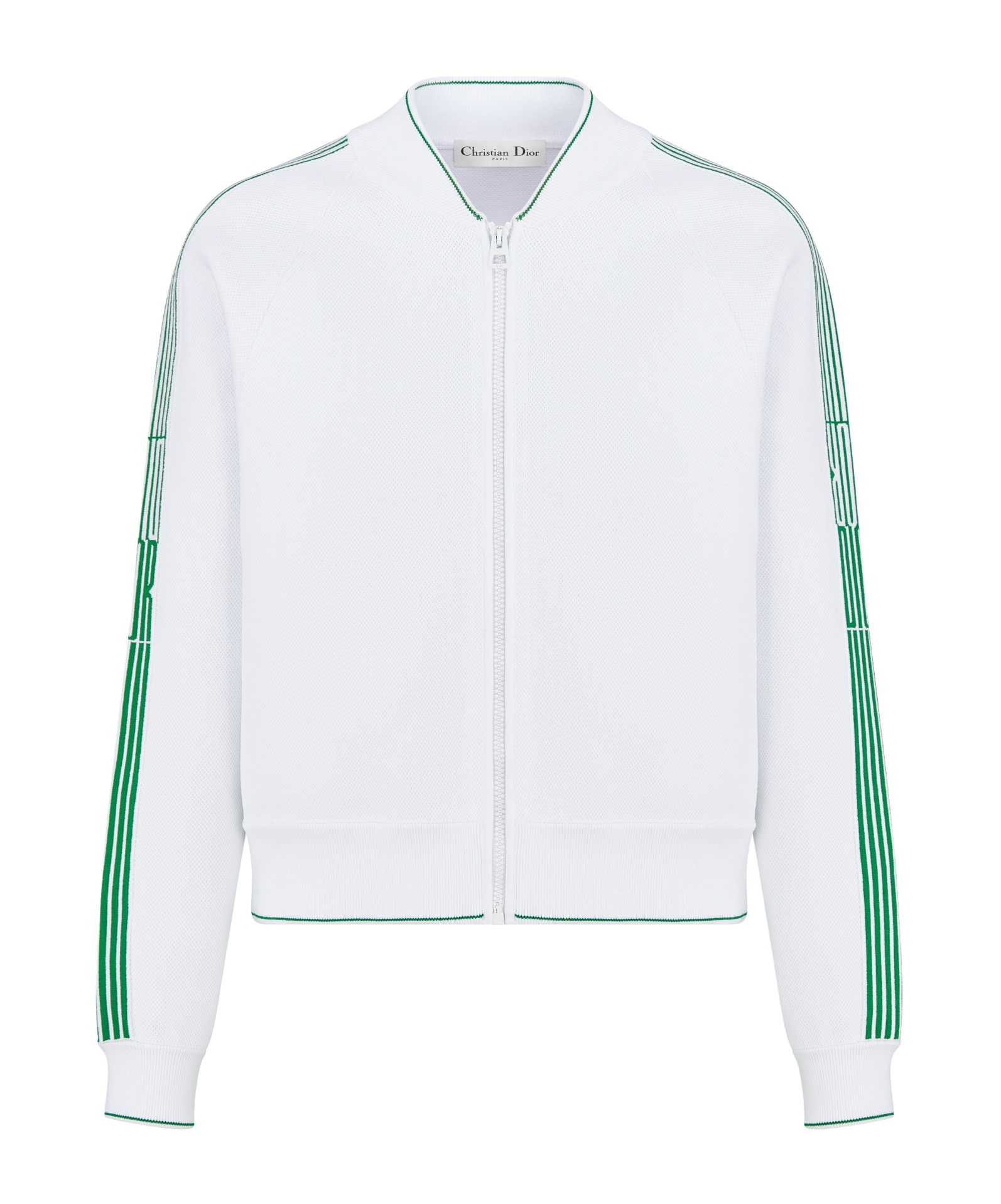 Dior Vibe Bomber Jacket In White