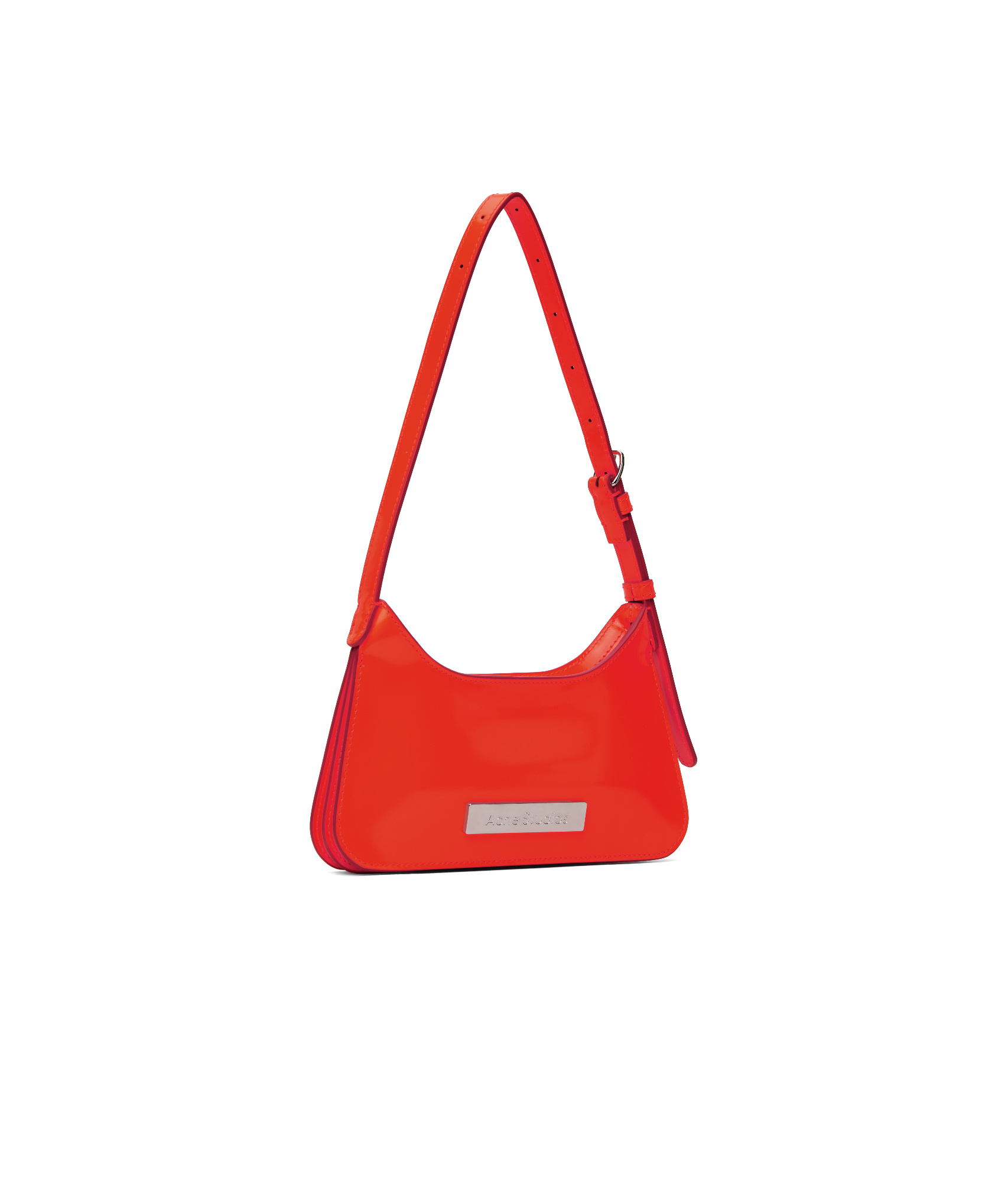 Acne Studios Platt Micro Shoulder Bag In Red