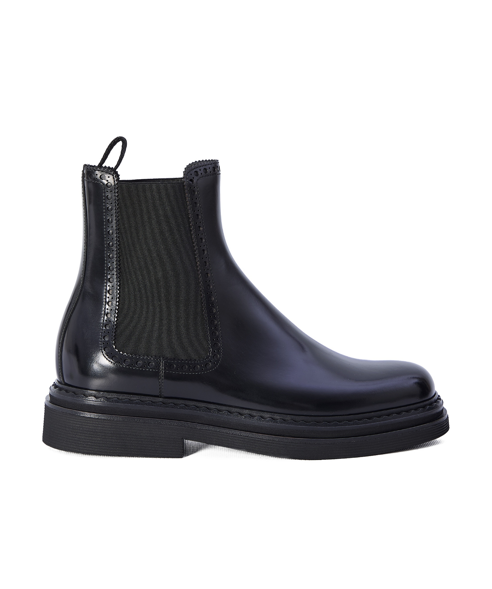 Dolce & Gabbana Classic Ankle Boots In Brushed Calfskin Dolce E Gabbana In Black
