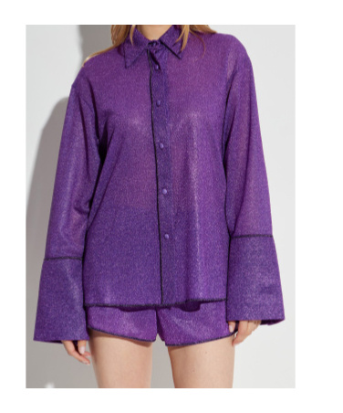 Oseree Purple Shirt In Purple