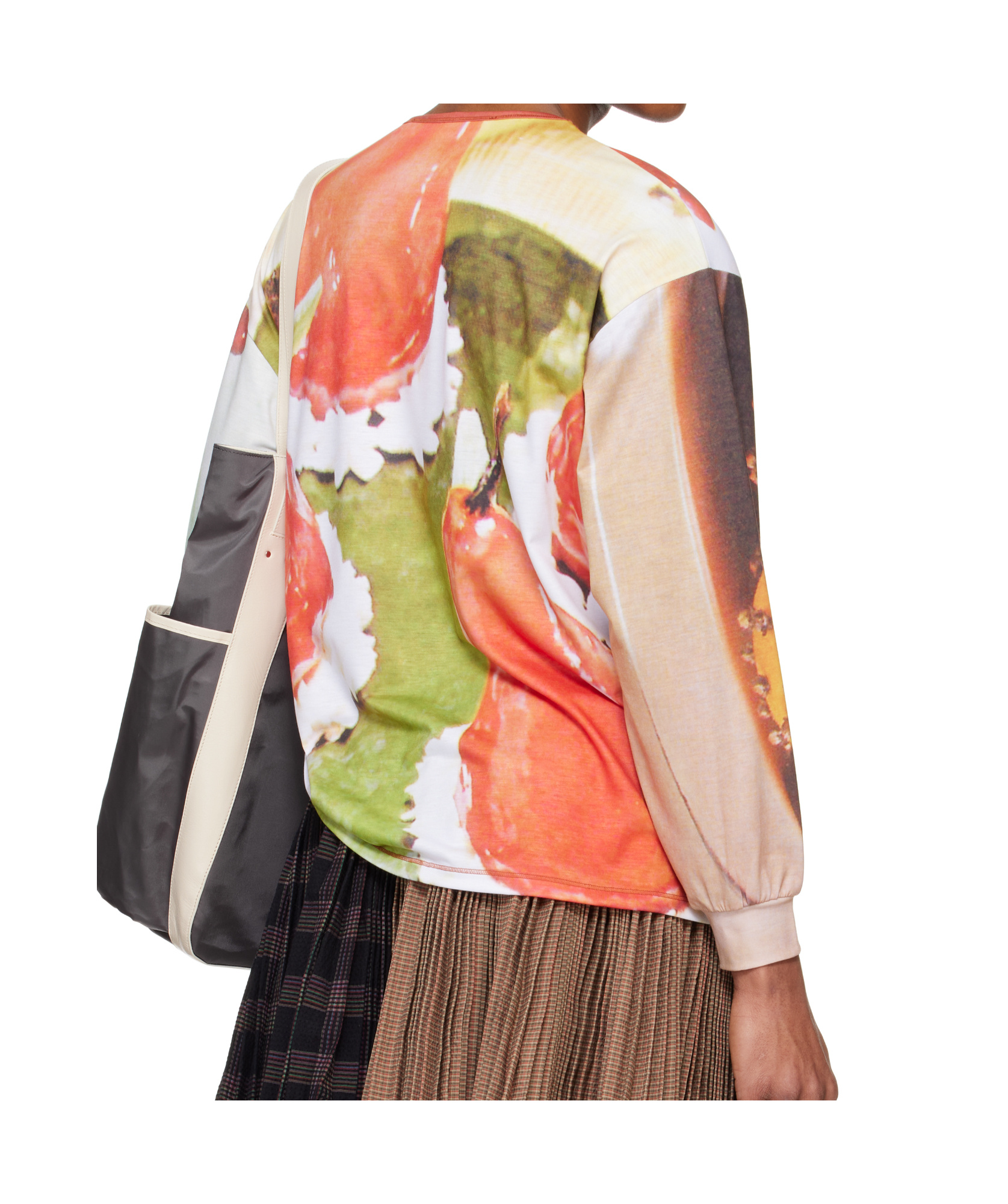 Chopova Lowena Ssense Exclusive Multicolor Oversized Jersey Dessert T-shirt In Multicolor