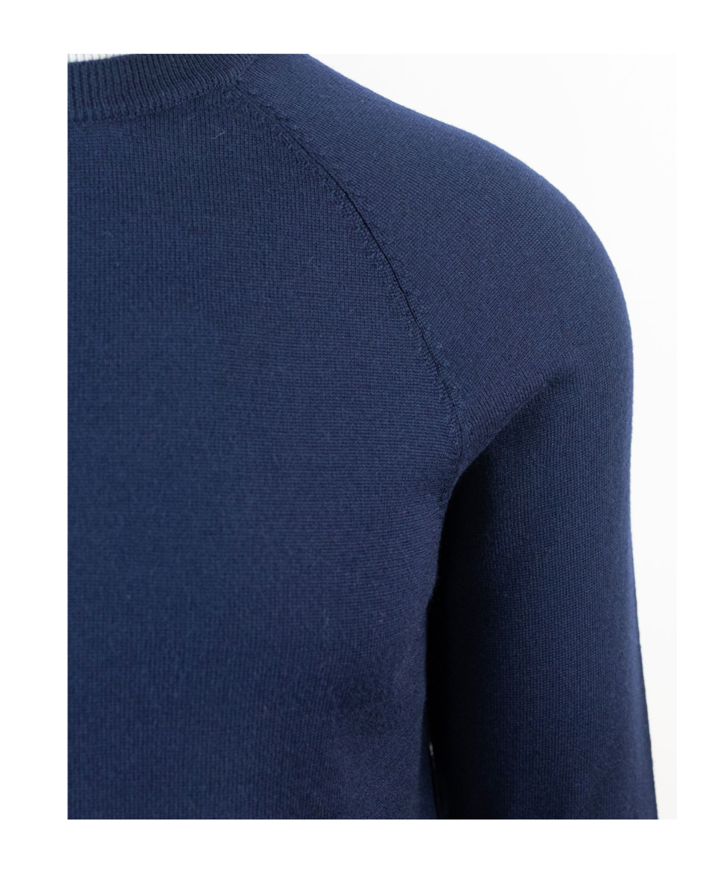 Eleventy Blue Crew Neck Sweater