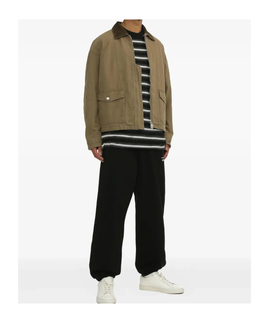 Comme Des Garçons Long Sleeve Jacket In Brown