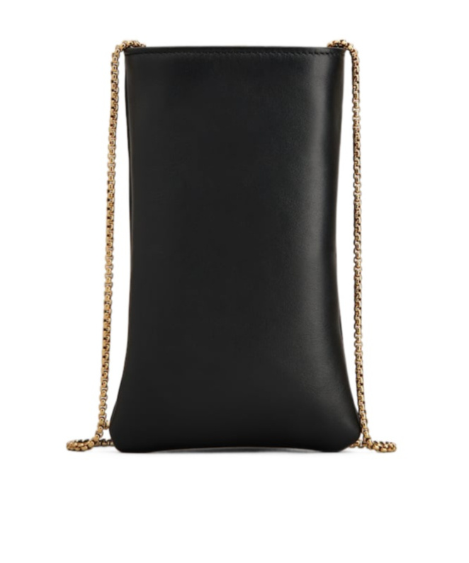 Tod's Medium Mobile Phone Bag In Black