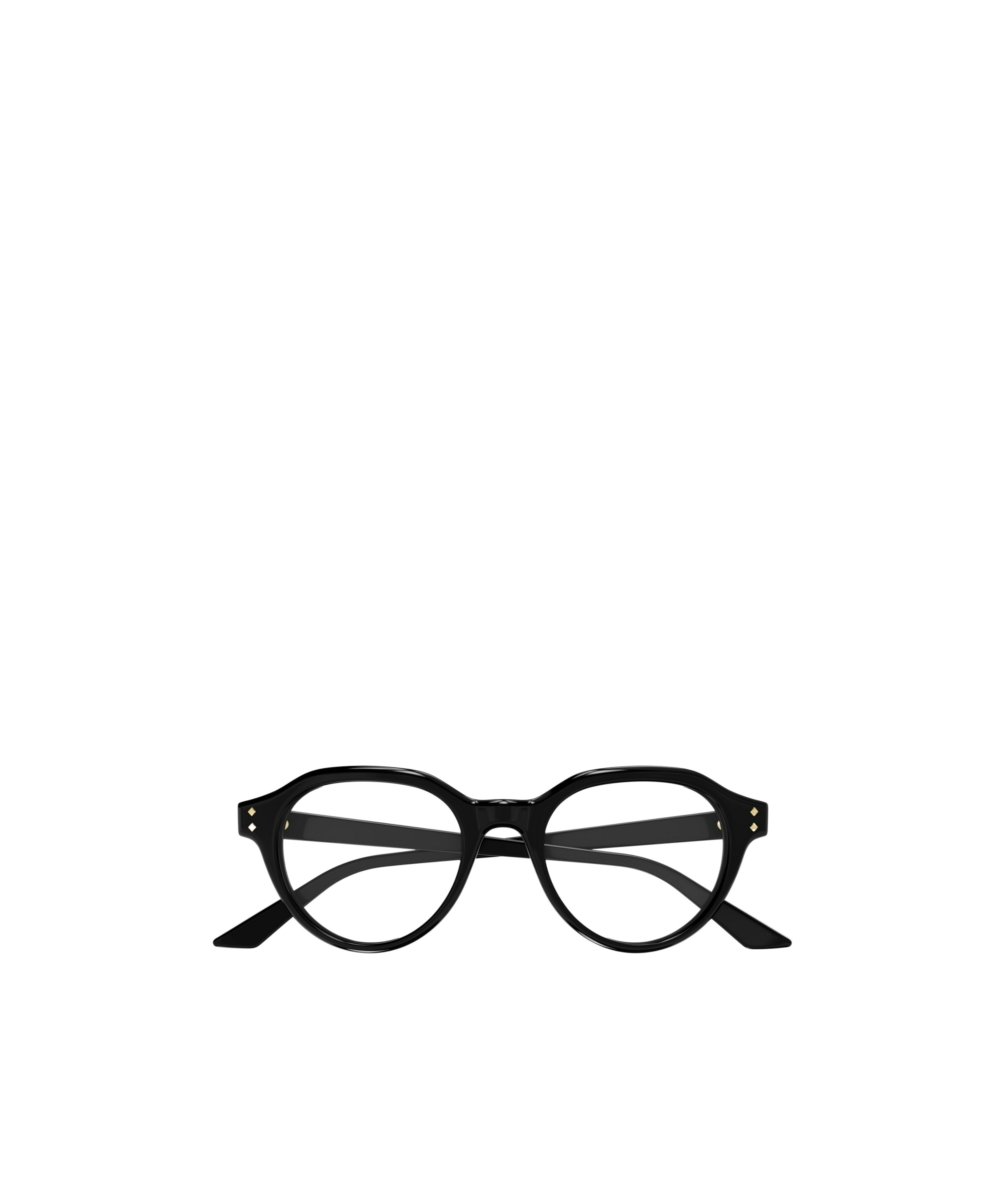 Gucci Eyewear Round Frame Glasses In Black