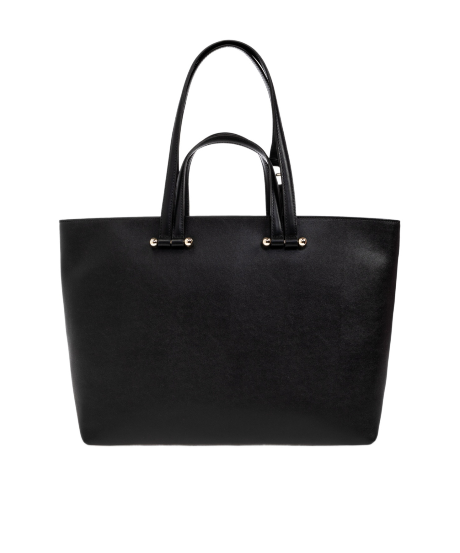 Furla Black Bag Duetto Large Type Shopper In Black