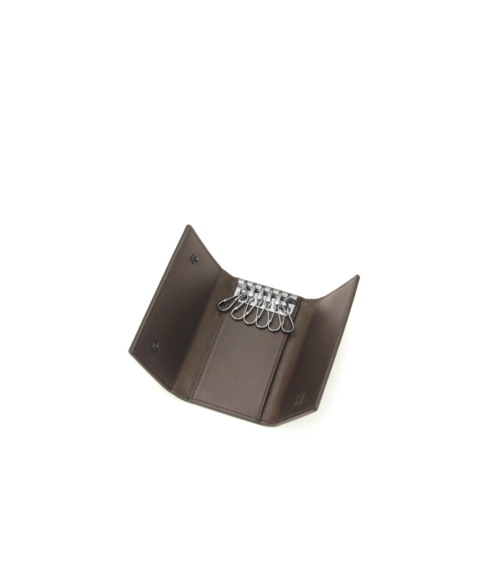 Dunhill Flip Key Bag In Black