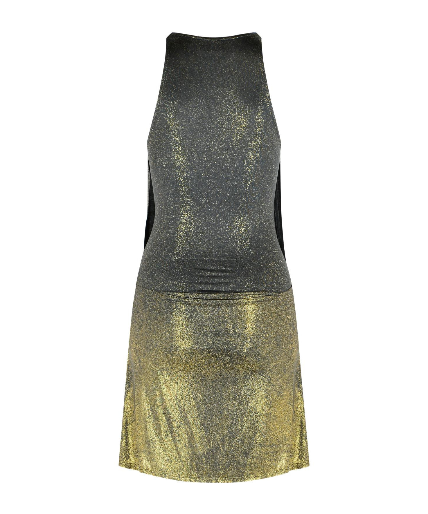 Diesel Graphite Acetate Blend Dress Women In Green